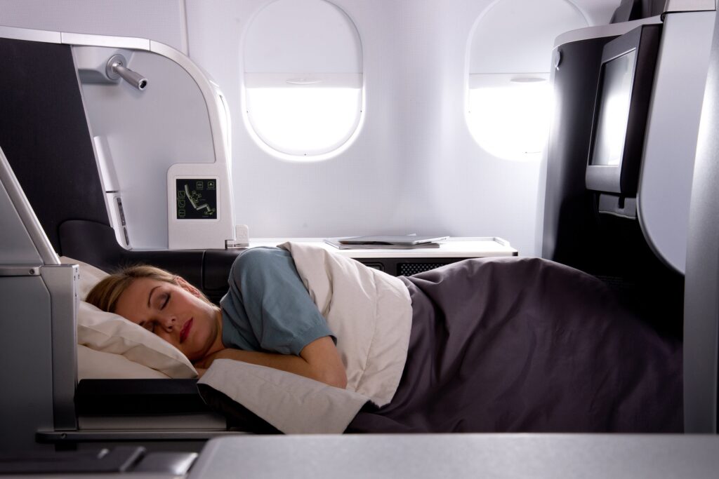 business class aer lingus lay flat