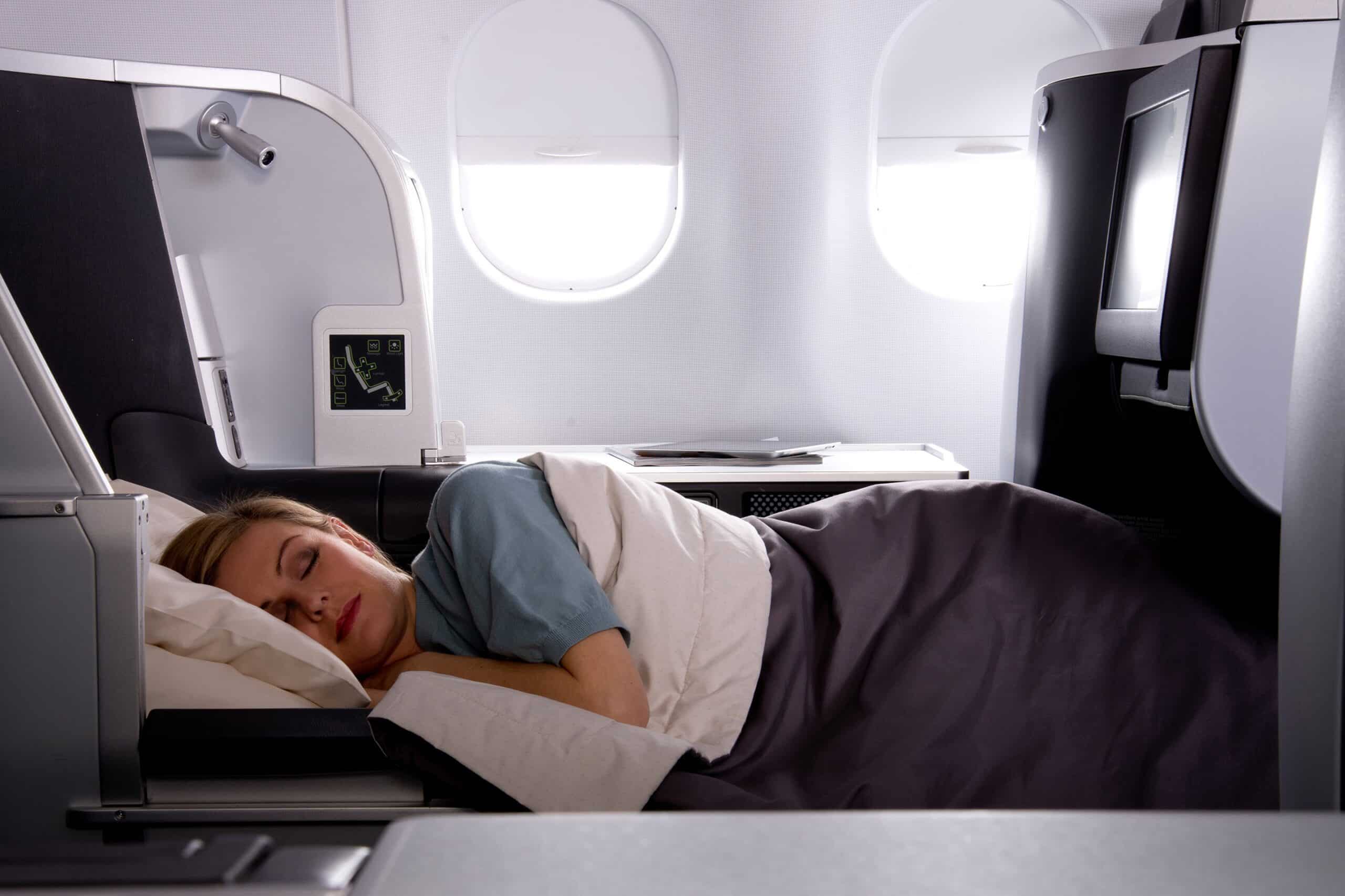 business class lay flat seats