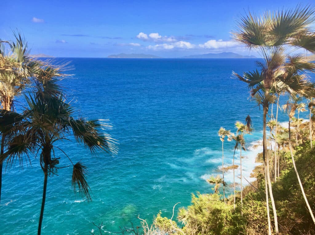 St. Thomas view from Cliff House