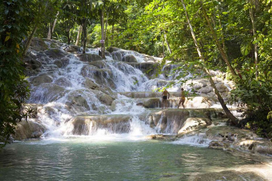 Dunn's River Falls in Jamaica