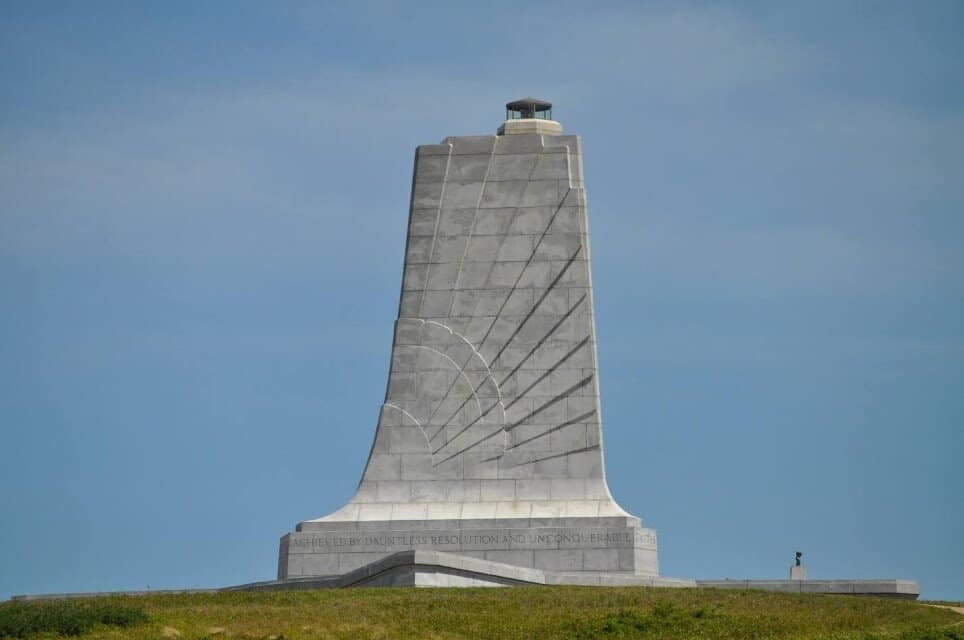 Family Road Trip Ideas - Kitty Hawk Monument and Museum, Outer Banks, NC