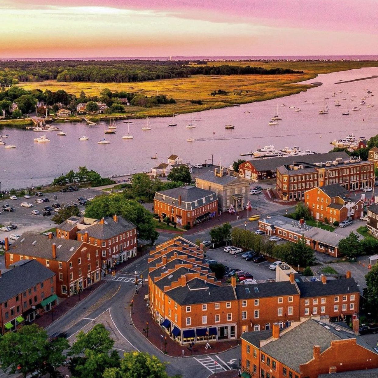 Family road trip ideas for New England summer 2023 - Newburyport, MA a seaside village